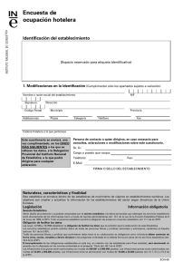 Cuestionario (fichero PDF 44 kb.) - Instituto Nacional de Estadistica.
