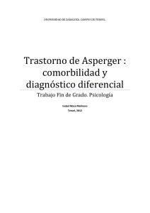 Trastorno de Asperger : comorbilidad y diagnóstico diferencial