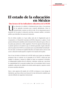 El estado de la educación en México