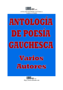 Antología de la Poesía Gauchesca