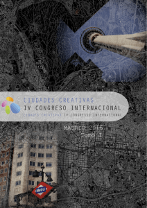 Volumen I - IV Congreso Internacional Ciudades Creativas