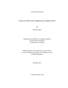 Universit&eacute; de Montr&eacute;al La letra con refranes entra: el