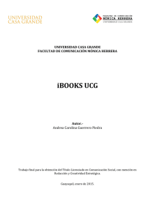 iBOOKS UCG - Universidad Casa Grande