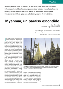 Myanmar, un paraíso escondido