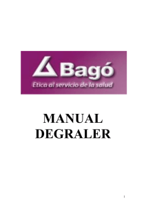 Manual Degrader - Bagó :: E