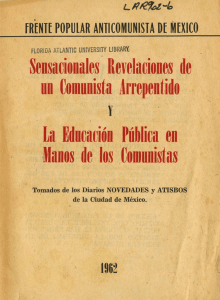 un Comunista Arrepentido . - PALMM Digital Collections