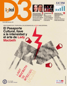 El Pasaporte Cultural, llave a la intensidad y el arte de Lady Macbeth