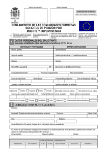 reglamentos de las comunidades europeas solicitud de pensión por