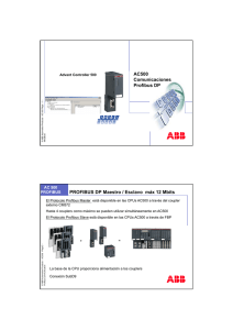 AC500 AC 500 Page - 1 - Comunicaciones Profibus DP