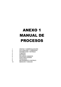 ANEXO 1 - Manual de Procesos