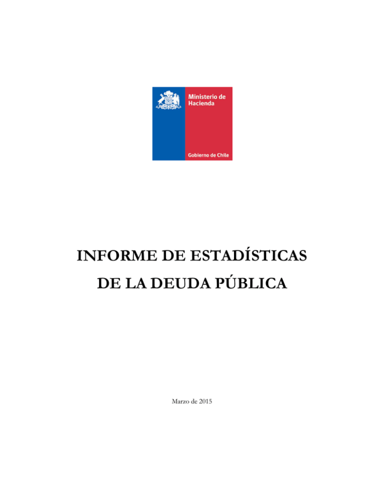 Informe De Estadísticas De La Deuda Pública 1633