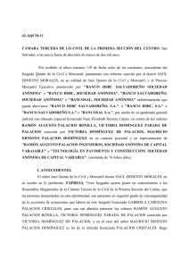 42-AQCM-11 CÁMARA TERCERA DE LO CIVIL DE LA PRIMERA