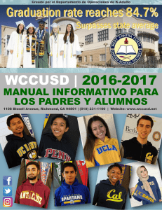 wccusd | 2016-2017 - West Contra Costa Unified