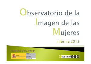 Informe 2013 - Instituto de la Mujer
