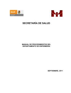 secretaría de salud - Instituto Nacional de Psiquiatría