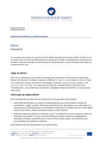 Sifrol, INN-pramipexole - European Medicines Agency
