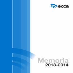 Memoria Institucional 2013-2014