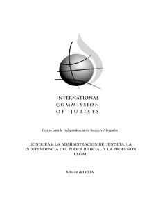 HONDURAS - Corte Interamericana de Derechos Humanos