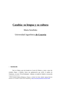 Casubia: su lengua y su cultura