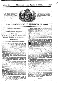 \Yrm. G4. Miércoles 11 de Agosto de 18M. 257 BOLETIN OFICIAÍ BF