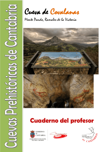 Cuaderno del profesor Cueva de Covalanas