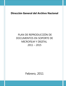 DIRECCION GENERAL DEL ARCHIVO NACIONAL