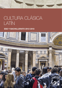 cultura clásica latín