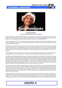 Elena Poniatowska "El tren pasa primero"