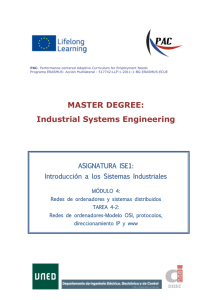Introducción a los Sistemas Industriales