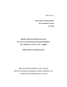 Desarrollo y Fortalecimiento de los Sistemas Locales de Salud