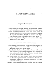 Noticias. Boletín de la Real Academia de la Historia, tomo 1 (1877