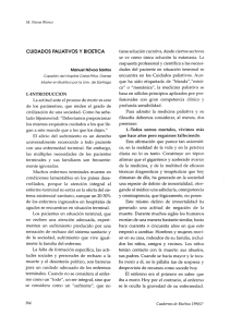 cuidados paliativos y bioetica - Asociación Española de Bioética y