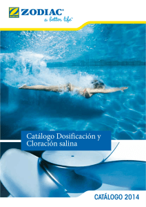 Catálogo Dosificación y Cloración salina