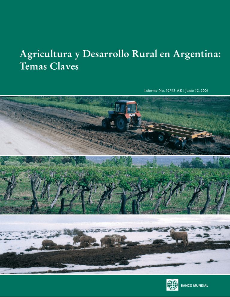 Agricultura Y Desarrollo Rural En Argentina