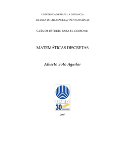 GE0841 Matemáticas Discretas - Repositorio de la Universidad