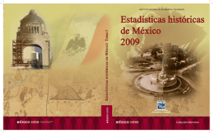 Estadísticas históricas de México 2009