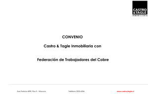 Convenio Castro y Tagle - Proyectos inmobiliarios