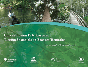 Guía de Buenas Prácticas para Turismo Sostenible en Bosques