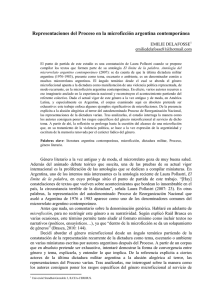 Representaciones del Proceso en la microficción argentina