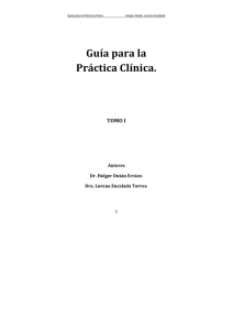 Guía para la Práctica Clínica. - Repositorio Digital de la Universidad