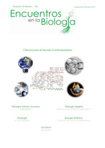 0-Portada-índice - Encuentros en la Biología