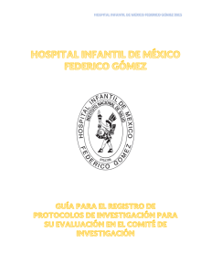 Untitled - Hospital Infantil de México Federico Gómez
