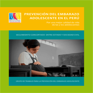 Prevención del embarazo adolescente en el Perú