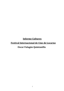 El Festival de Cine de Locarno - Ministerio de Educación, Cultura y