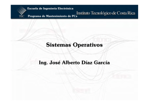 Sistemas Operativos - Escuela de Ingeniería Electrónica