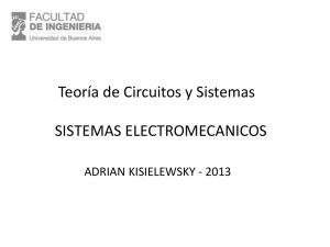 PRESENTACION ANALOGIAS ELECTROMECANICAS - 2013