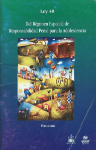 Del R&eacute;gimen Especial de Responsabilidad Penal para la
