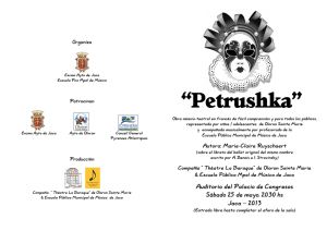 Programa PETRUSHKA Teatro