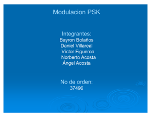 Modulacion PSK