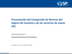 Diapositiva 1 - Superintendencia de Pensiones